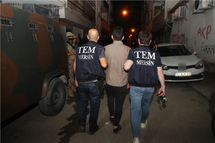 Mersin'Ve Tarsus’ta Terör Operasyonu: 12 Gözaltı 